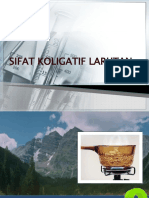 ARSIP SIFAT KOLIGATIF LARUTAN - PowerPoint