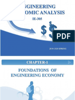 Engineering Economic Analysis: 2019-2020 SPRING
