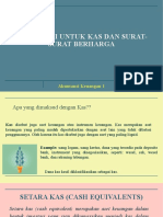 Akuntansi Untuk Kas Dan Surat Berharga