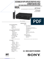 VHS_Sony_SLV E-120ae_Manual
