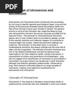 Download The concept of introversion and extroversion by kashish_thakur SN50193950 doc pdf