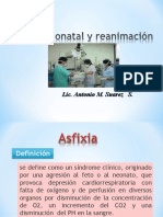Asfixia - Neonata Ss