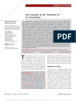 Current Concepts in The Treatment of Concussion