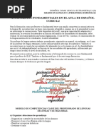 Conceptos Fundamentales en El Aula de Español Como L2