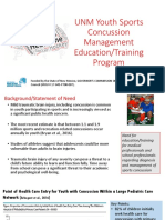 Youth Sports Concussion Curriculum