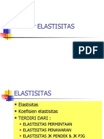 Konsep Elastisitas