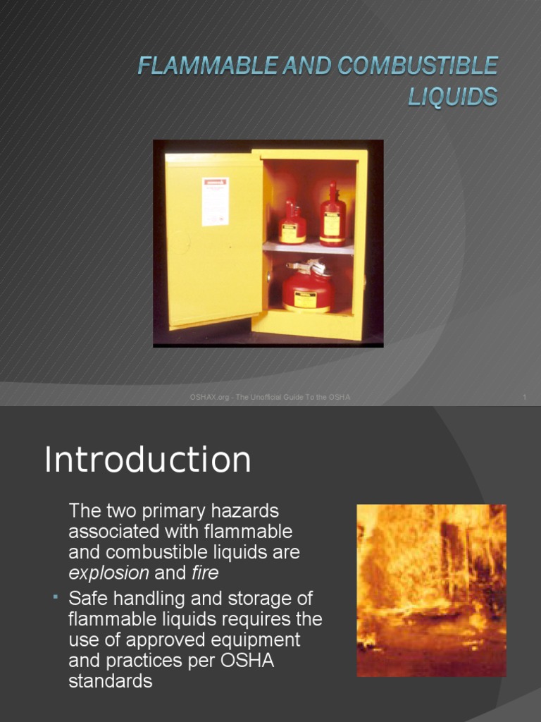 Flammables | PDF | Energy Technology | Chemistry