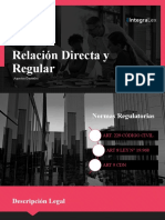 Relación Directa y Regular