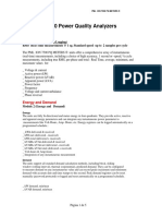 PML ION 7500 Power Quality Analyzers