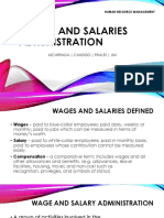 Wages and Salaries Administration: Azcarraga - Candido - Friales - Lim