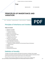 Principles of Inheritance and Variation - eMedicalPrep