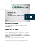 Tipos de Biomasa