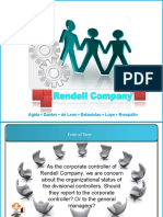 Case Study - Management Control - Rendell Company