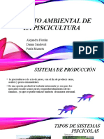 Impacto Ambiental de La Piscicultura