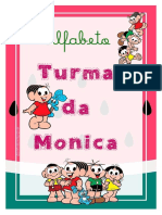 Alfabeto Turma da Mônica