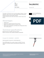 Gliders for Securope horizontal/inclined lines