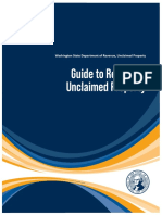 WA Unclaimed Property Handbook