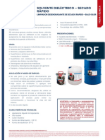 Solvente Dieléctrico Secado Rápido 3BSI - FICHA TECNICA