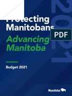 Manitoba Budget 2021