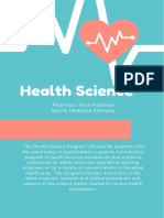 Health Science Program Flyer