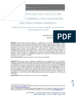 Análise do discurso pornográfico em Bom-Crioulo