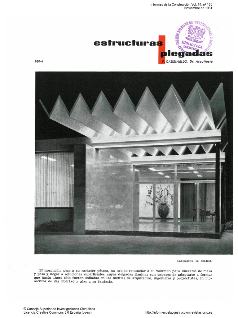 Estructura Plegada | PDF | Diseño arquitectonico | Arquitectura