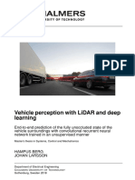 Vehicle Perception With Lidar and Deep Learning