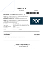 ROHS Test Report For Solar Street Light