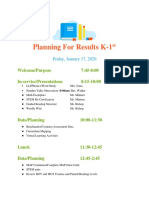 Planning For Results k-1
