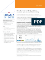 Analytics: Obama For America Uses Google Analytics To Democratize Rapid, Data-Driven Decision Making