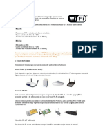 Configurar RED WiFi