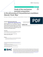 Correction To: Study of The Mechanism of Change in Flavonoid Composition in The Processing of Chrysanthemum Morifolium (Ramat.) Tzvel. Boju'