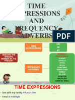 Time Expressions AND Frequency Adverbs