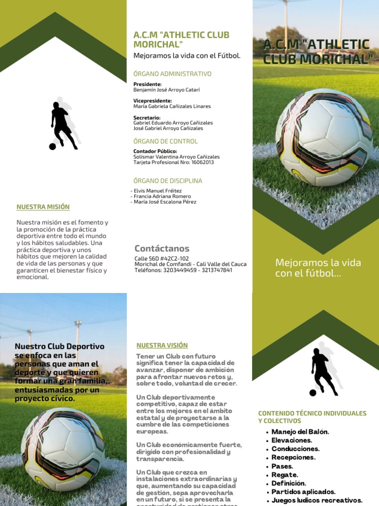 Folleto Del Club | PDF | Deportes | Business