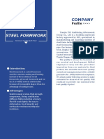 Steel Formwork Brochure