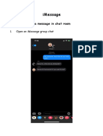 Imessage: How To Quote A Message in Chat Room