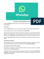 Cómo Realizar Listas de Difusión Por WhatsApp