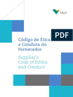 Código de Ética e Conduta Do Fornecedor