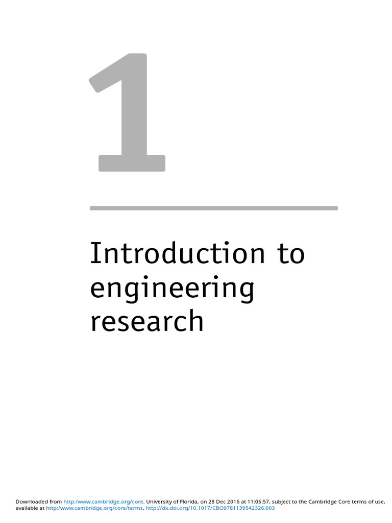 Engineering Research Methodology Overview | PDF | Science | Hypothesis