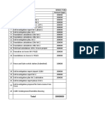 Bonus Table For Alex No. Item Amount (Ugx) : Total 3900000