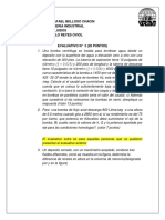 Evaluativo N° 3 de Termofluidos sobre bombas centrifugas y axiales