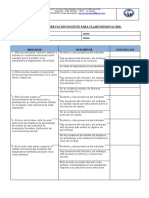 Pauta de Observación de Clases On Line - Segundo Período 2020