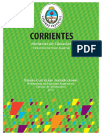 Diseño Ciencias Educacion Corrientes