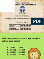 TUGAS KELOMPOK 1 Matematika Ke 7