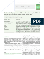 Antidiabetic Hypolipidemic and Histopathological Analysis of Dillenia Indica L Leaves Extract On Alloxan Induced Diabetic Rats