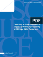 20110207-Draft Plan to Study the Potential Impacts of Hydraulic Fracturing on Drinking Water Resources