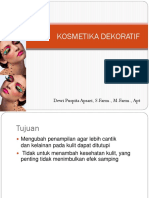 KOSMETIK DEKORATIF