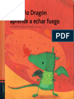 Pequeño Dragon Aprende A Echar Fuego Tapa