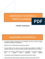 Aula 1 Diferenças anatómicas pediatricas