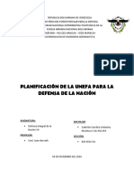 Atc-9 - Planificacion Unefa en La Defensa Integral de La Nacion - Gabriela Urdaneta - Ing. Aeronautica